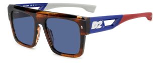 Óculos de sol Dsquared2 D2 0127/S Castanho Quadrada - 1