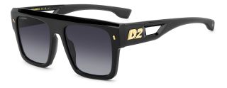 Óculos de sol Dsquared2 D2 0127/S Preto Quadrada - 1