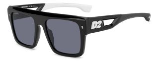 Óculos de sol Dsquared2 D2 0127/S Preto Quadrada - 1