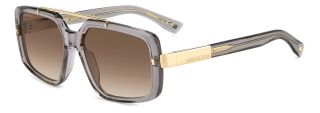 Óculos de sol Dsquared2 D2 0120/S Cinzento Retangular - 1