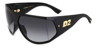 Óculos de sol Dsquared2 D2 0124/S Preto Ecrã - 1