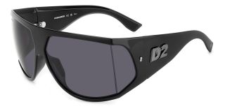 Óculos de sol Dsquared2 D2 0124/S Preto Ecrã - 1