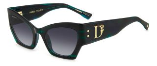 Óculos de sol Dsquared2 D2 0132/S Verde Borboleta - 1