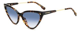 Óculos de sol Dsquared2 D2 0134/S Castanho Borboleta - 1