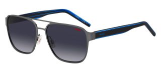Óculos de sol Hugo HG 1298/S Azul Aviador - 1