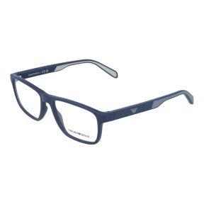 Óculos graduados Emporio Armani 0EA3233 Azul Retangular - 1