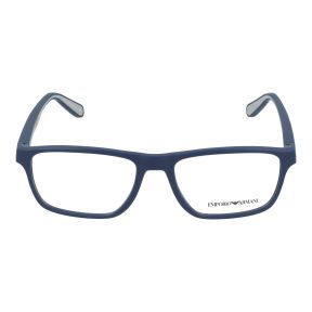 Óculos graduados Emporio Armani 0EA3233 Azul Retangular - 2