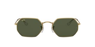 Óculos de sol Ray Ban 0RB3556 OCTAGONAL Dourados Quadrada - 2