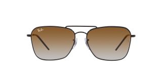 Óculos de sol Ray Ban 0RBR0102S CARAVAN REVERSE Preto Quadrada - 2