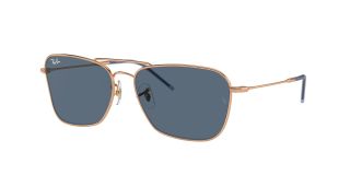 Óculos de sol Ray Ban 0RBR0102S CARAVAN REVERSE Dourados Quadrada - 1