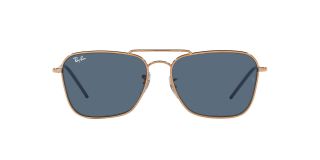 Óculos de sol Ray Ban 0RBR0102S CARAVAN REVERSE Dourados Quadrada - 2