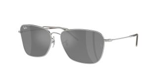 Óculos de sol Ray Ban 0RBR0102S CARAVAN REVERSE Prateados Quadrada - 1