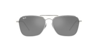 Óculos de sol Ray Ban 0RBR0102S CARAVAN REVERSE Prateados Quadrada - 2