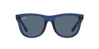 Óculos de sol Ray Ban 0RBR0502S WAYFARER REVERSE Azul Quadrada - 2