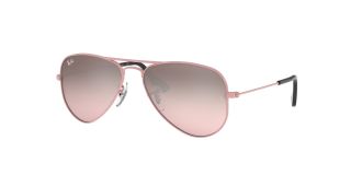 Óculos de sol Ray Ban Junior 0RJ9506S JUNIOR AVIATOR Rosa/Vermelho-Púrpura Aviador - 1