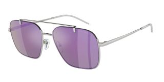 Óculos de sol Emporio Armani 0EA2150 Prateados Retangular - 1