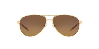 Óculos de sol Ralph Lauren 0RA4004 Dourados Aviador - 2