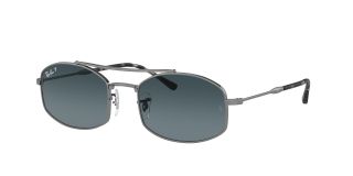 Óculos de sol Ray Ban 0RB3719 Prateados Ovalada - 1