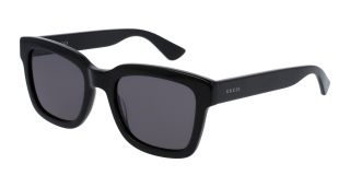 Óculos de sol Gucci GG0001SN Preto Retangular