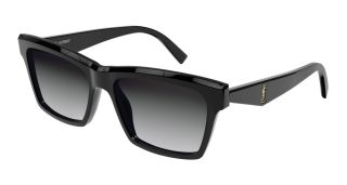 Óculos de sol Yves Saint Laurent SL M104 Preto Retangular