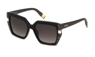 Óculos de sol Furla SFU818 Preto Quadrada