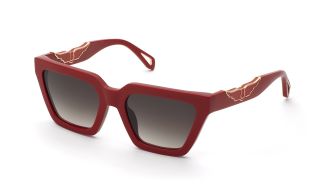 Óculos de sol Zadig & Voltaire SZV418 Vermelho Quadrada