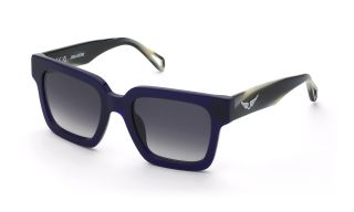 Óculos de sol Zadig & Voltaire SZV420 Azul Quadrada