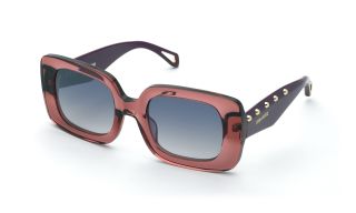 Óculos de sol Zadig & Voltaire SZV423 Rosa/Vermelho-Púrpura Quadrada