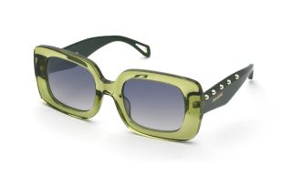 Óculos de sol Zadig & Voltaire SZV423 Verde Quadrada