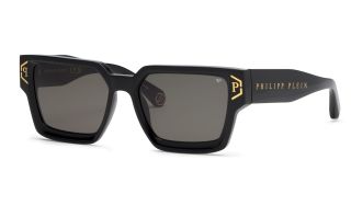 Óculos de sol PHILIPP_PLEIN SPP005V PLEIN BRAVE SHADE Preto Quadrada