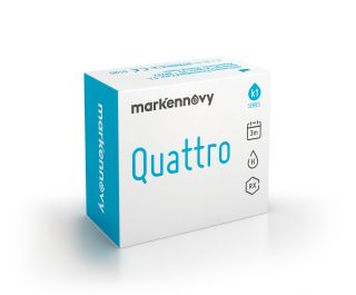 Lentes de contacto Quattro Quattro Toric Trimestral diâmetro 13,00